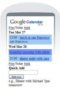 Geek Tip: Put Google Calendar On Your Cell Phone